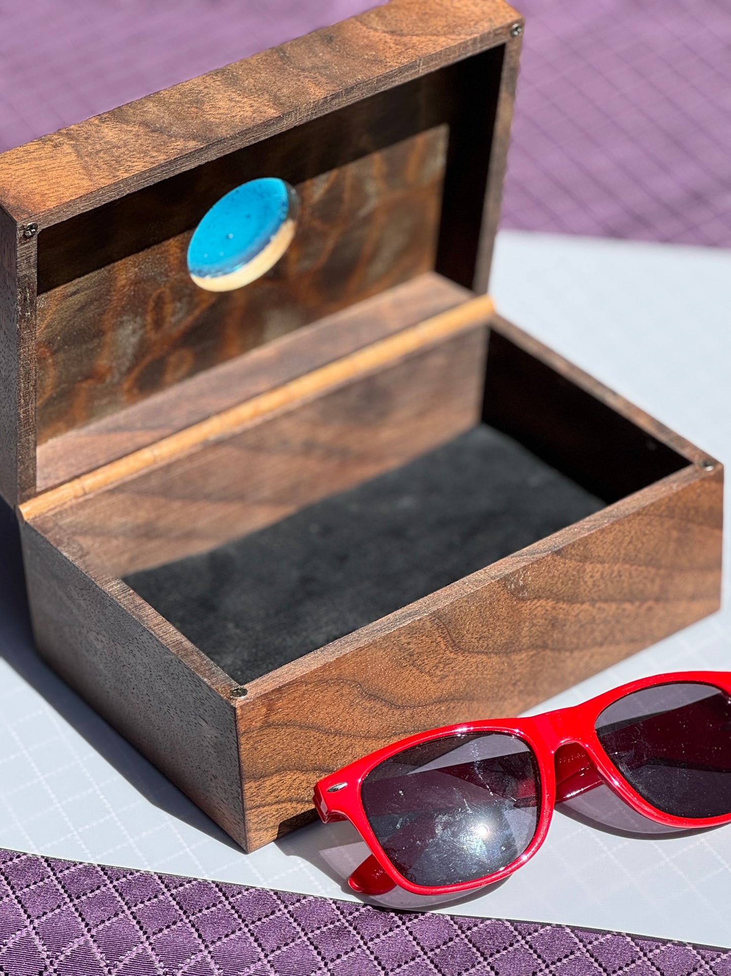 Tiger Top Jewelry Box