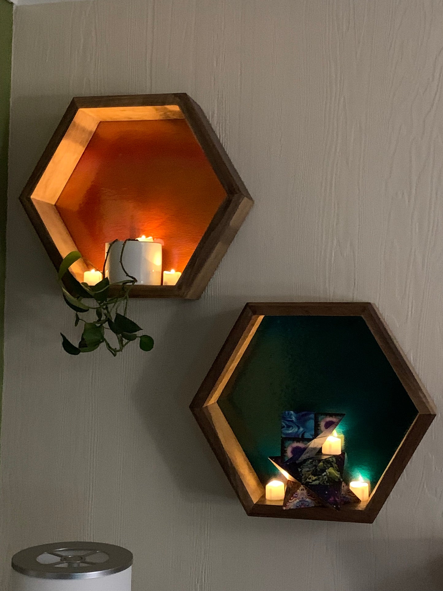 Large Hexagon Shelf