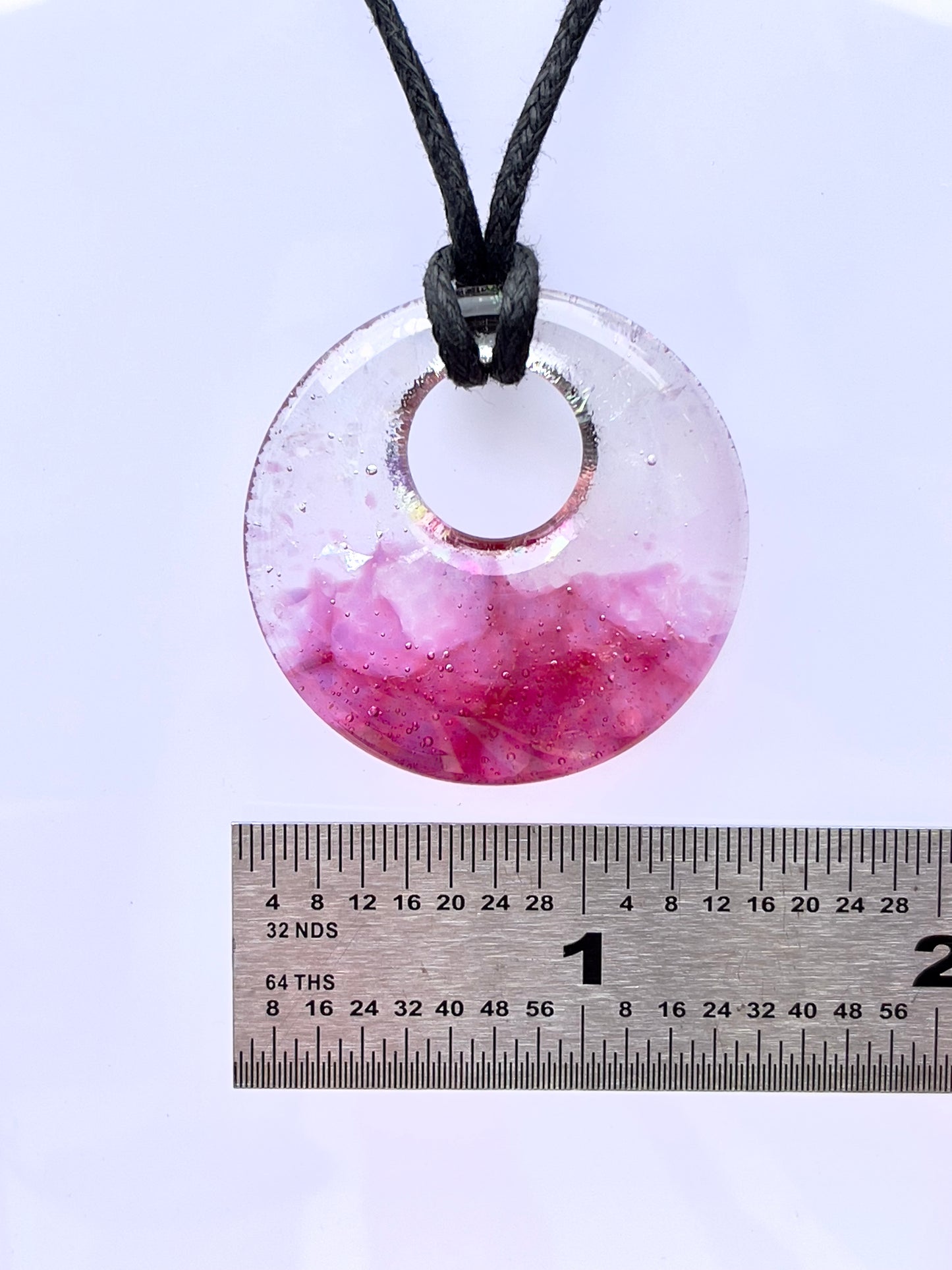 Watercolor Glass Pendant