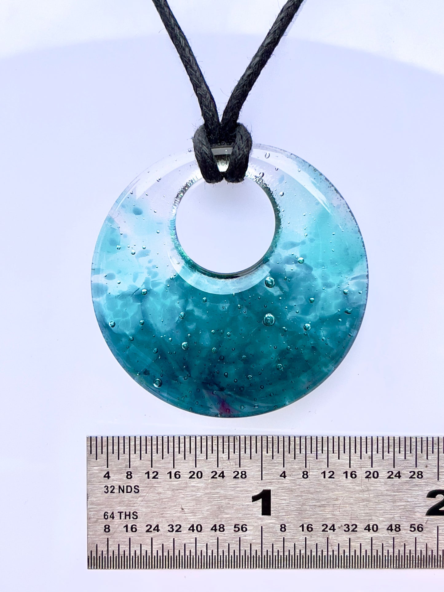 Watercolor Glass Pendant