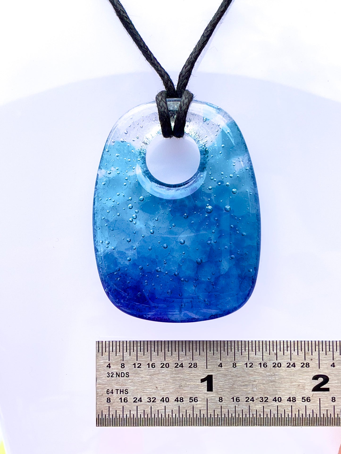 Watercolor Glass Pendant