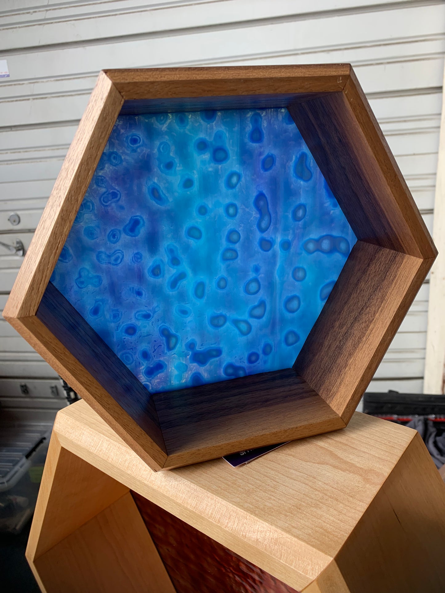 Hexagon Window Shelf