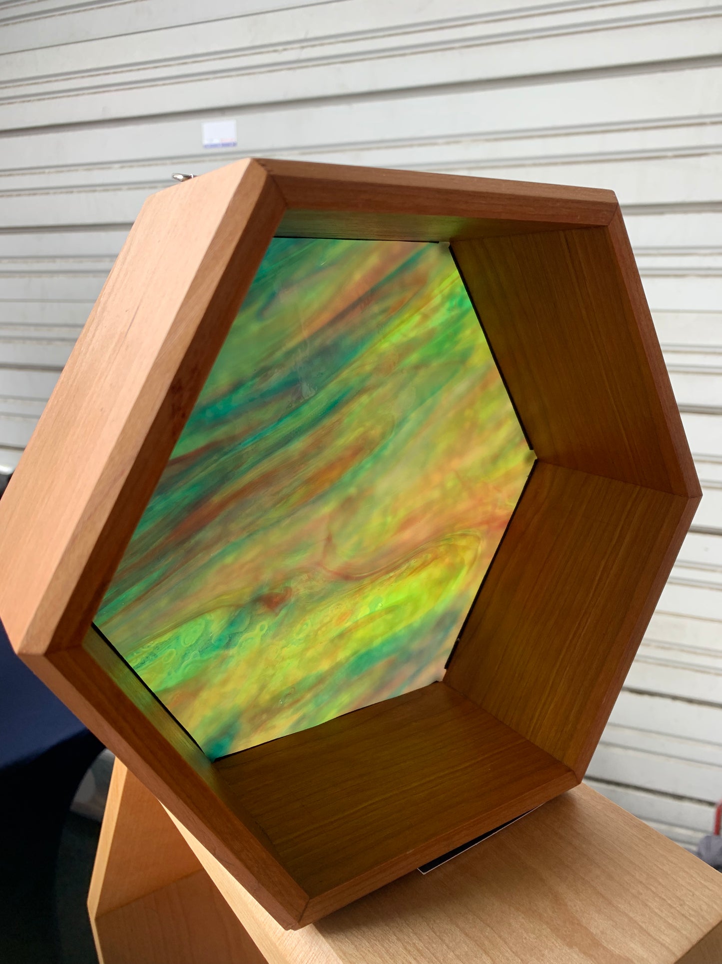 Hexagon Window Shelf