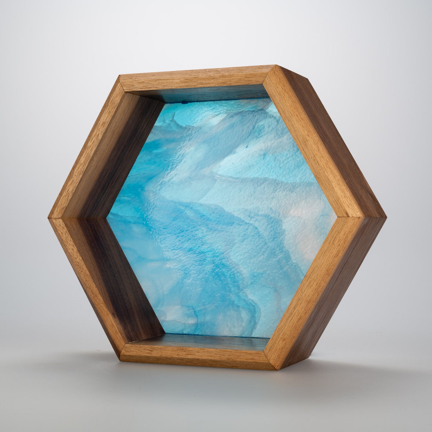 Hexagon Window Shelf