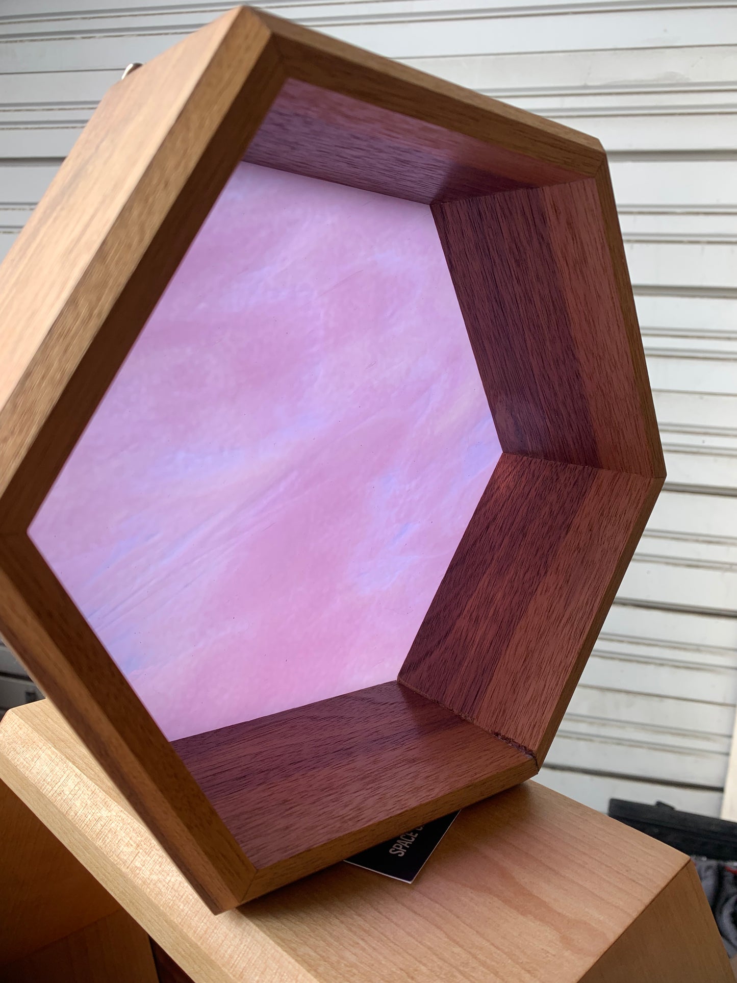 Hexagon Window Shelf